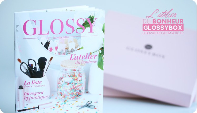 glossyboxJanvier
